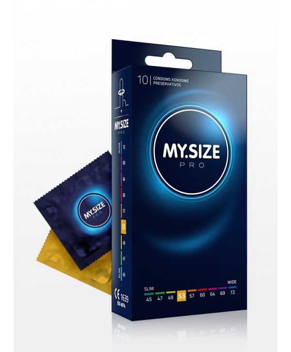 Презервативы MY.SIZE размер 53 - 10 шт.