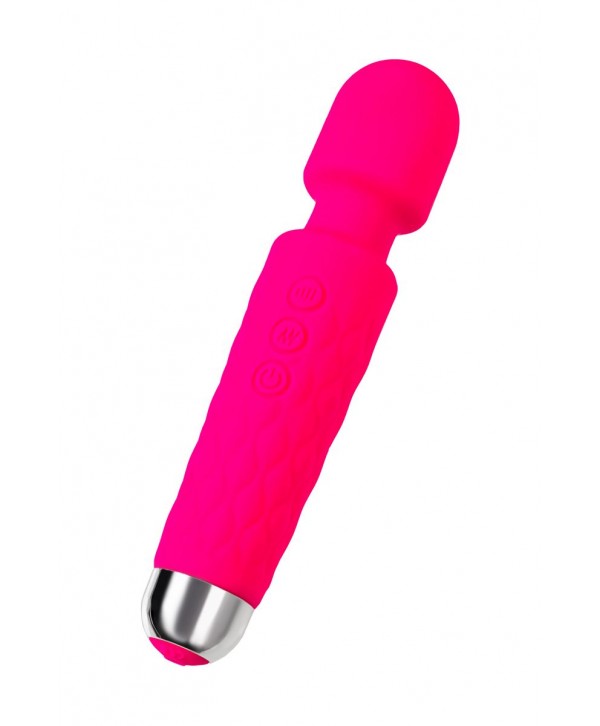 Розовый жезловый вибратор Peony - 20,5 см.