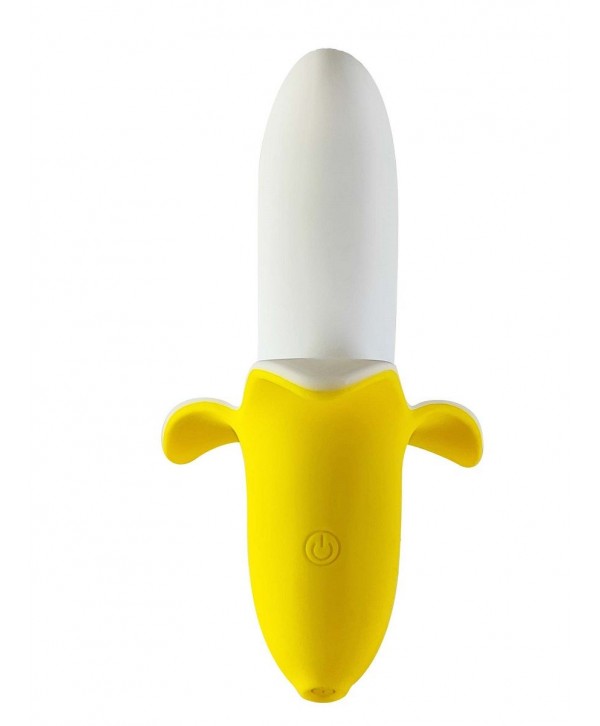 Оригинальный мини-вибратор в форме банана Mini Banana - 13 см.