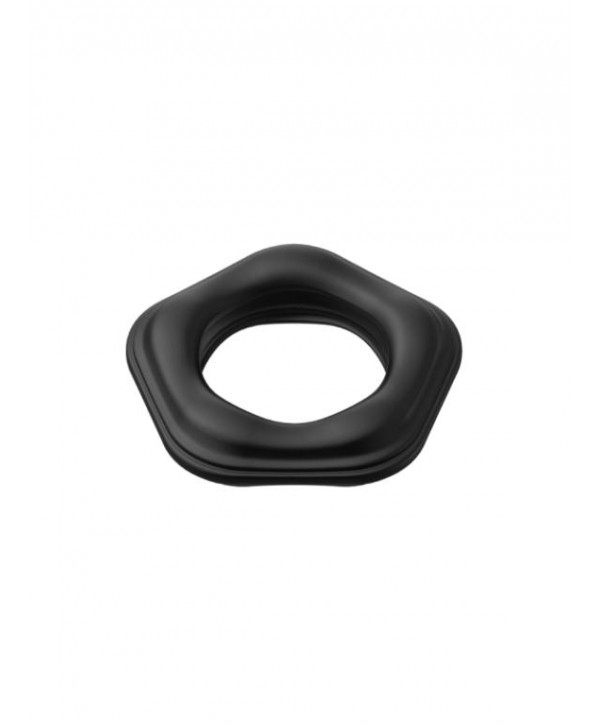 Черное эрекционное кольцо №05 Cock Ring