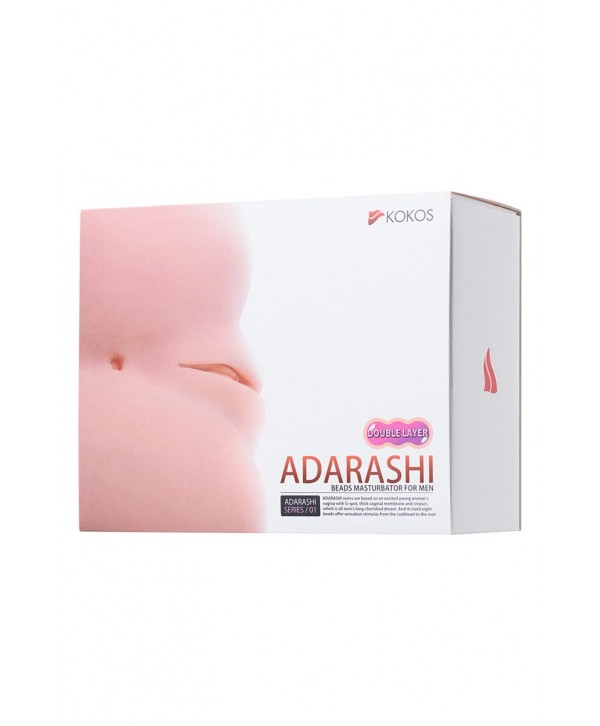 Вагина с двойным слоем материала Adarashi 1 без вибрации 