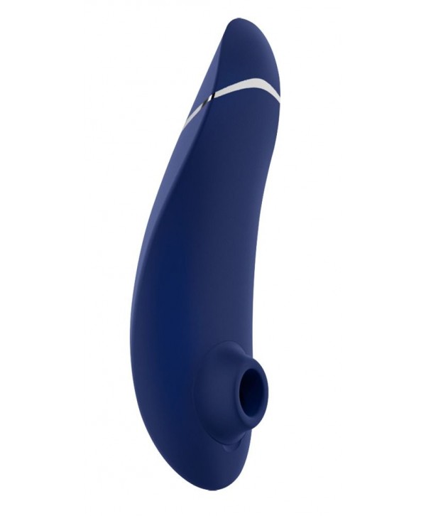 Синий клиторальный стимулятор Womanizer Premium 2
