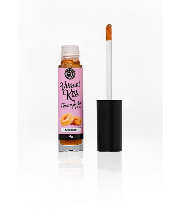 Бальзам для губ Lip Gloss Vibrant Kiss со вкусом пончиков - 6 гр.