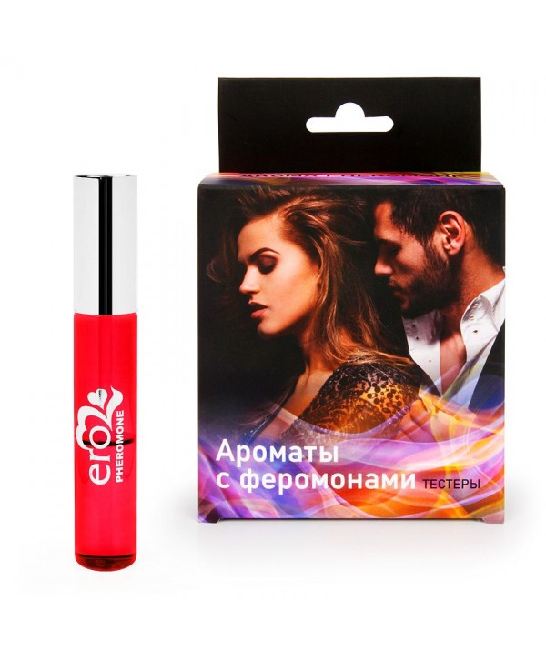 Набор тестеров ароматизирующих композиций с феромонами EROWOMAN - 10 шт. по 5 мл.