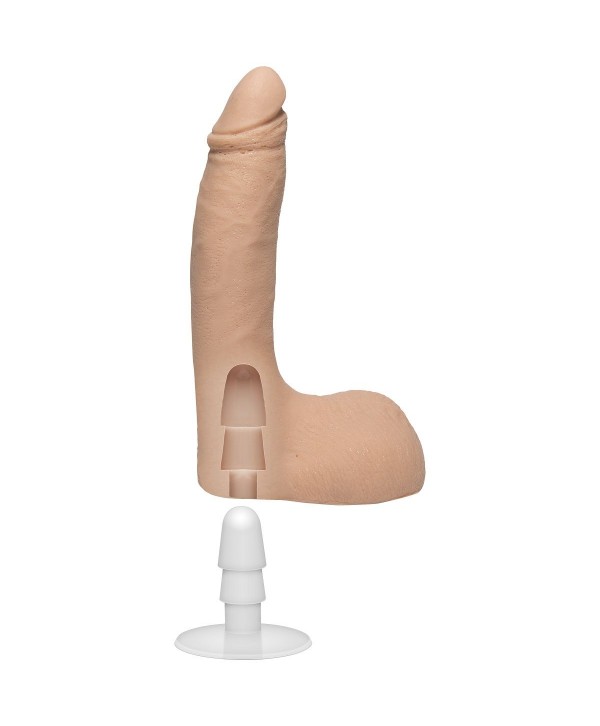 Фаллоимитатор с мошонкой Randy 8.5  ULTRASKYN Cock - 21,6 см.