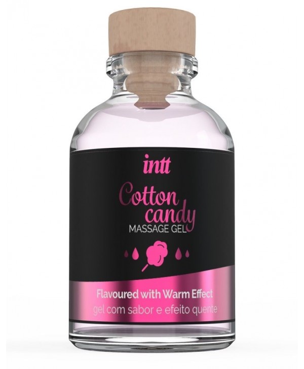 Массажный гель с согревающим эффектом Cotton Candy - 30 мл.