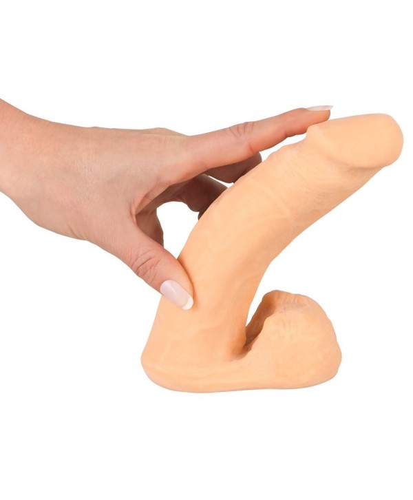 Фаллоимитатор Nature Skin Dildo Real Dong - 20 см.