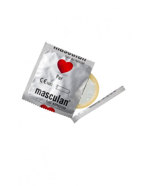 Супертонкие презервативы Masculan Pur - 3 шт.