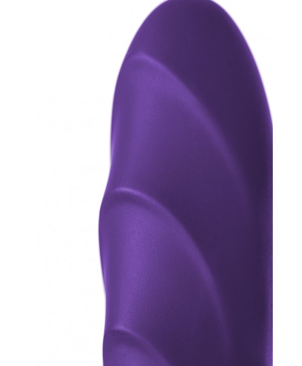 Фиолетовый вибратор Mystim Sassy Simon - 27 см.