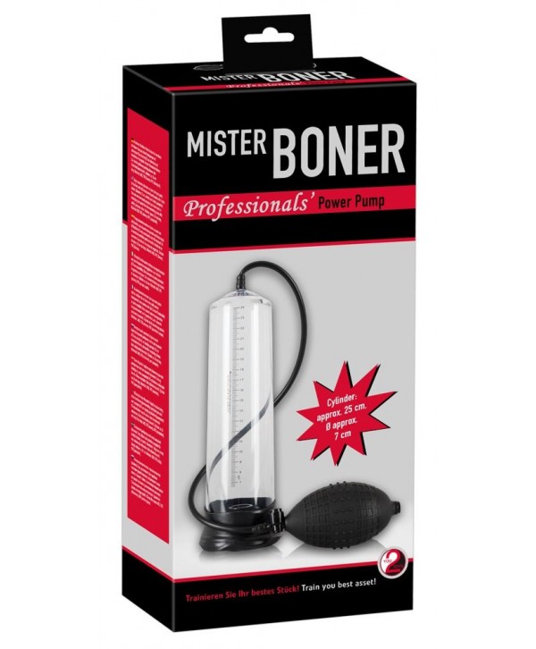 Помпа для пениса Mister Boner Professional