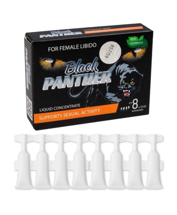 Пищевой концентрат для женщин BLACK PANTER - 8 монодоз (по 1,5 мл.)