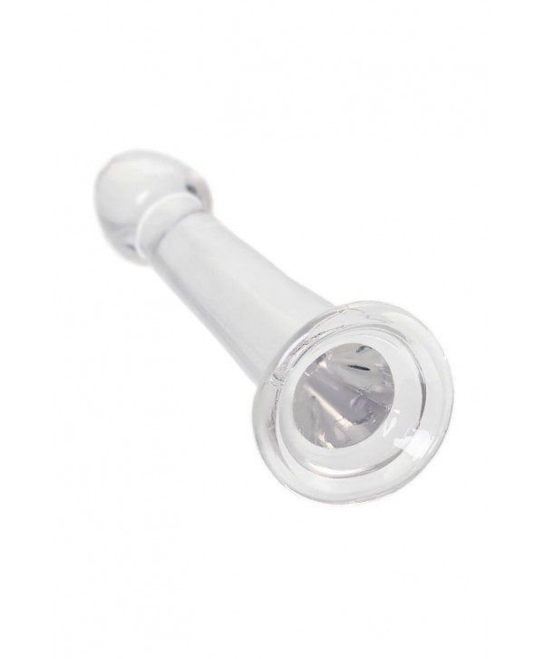 Прозрачный нереалистичный фаллоимитатор Jelly Dildo XL - 22 см.