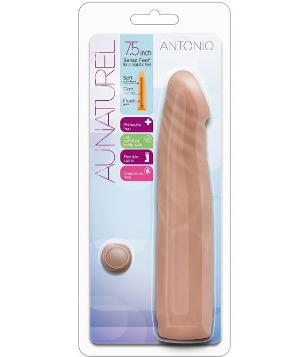Фаллоимитатор-мулат без мошонки Antonio - 19 см.