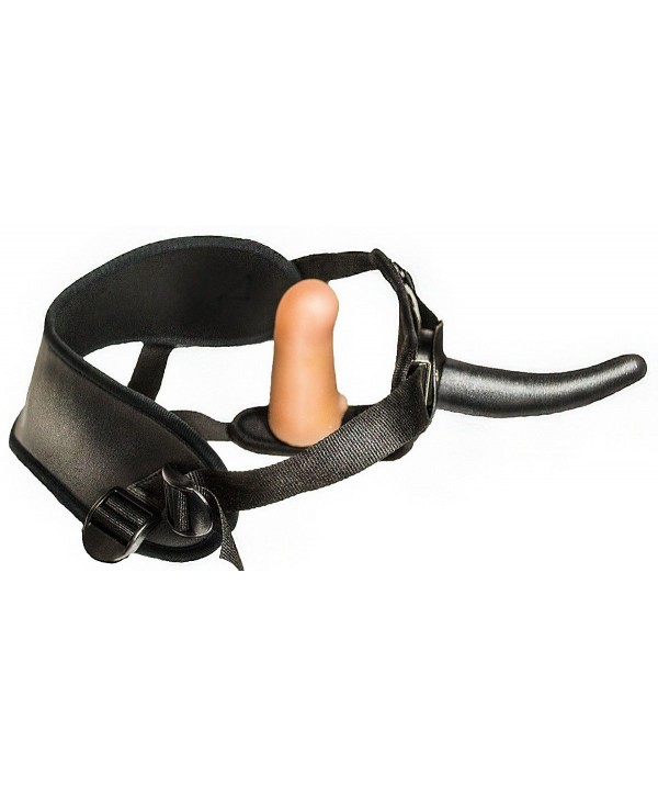 Женский страпон с вагинальной пробкой Woman Strap - 12 см.