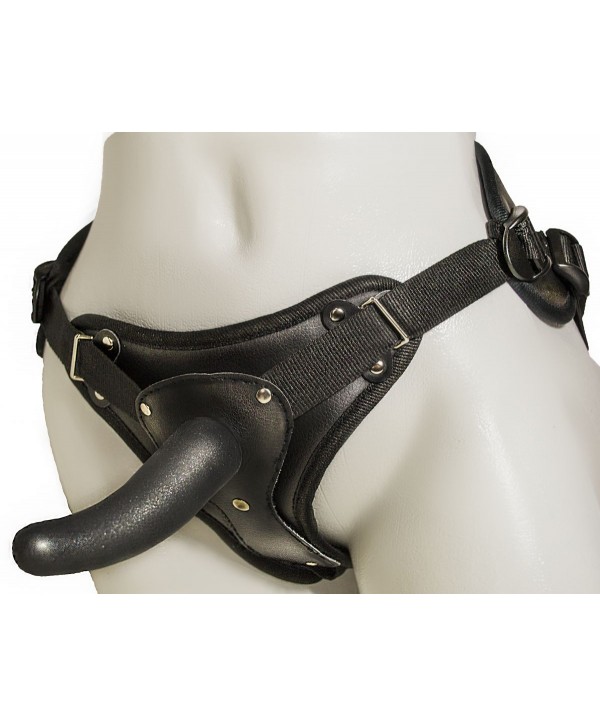 Женский страпон с вагинальной пробкой Woman Strap - 12 см.