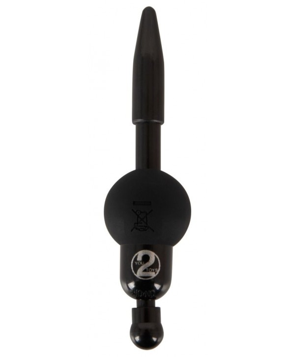 Черный уретральный вибростимулятор Vibrating Penis Plug