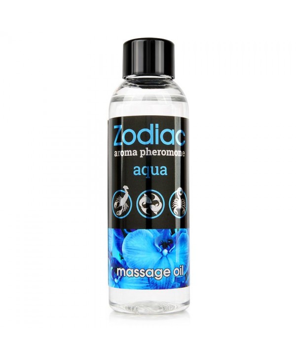 Массажное масло с феромонами ZODIAC Aqua - 75 мл.