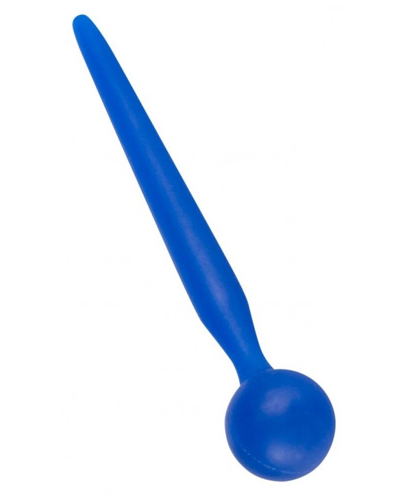 Синий уретральный стимулятор Penis Plug - 9,6 см.