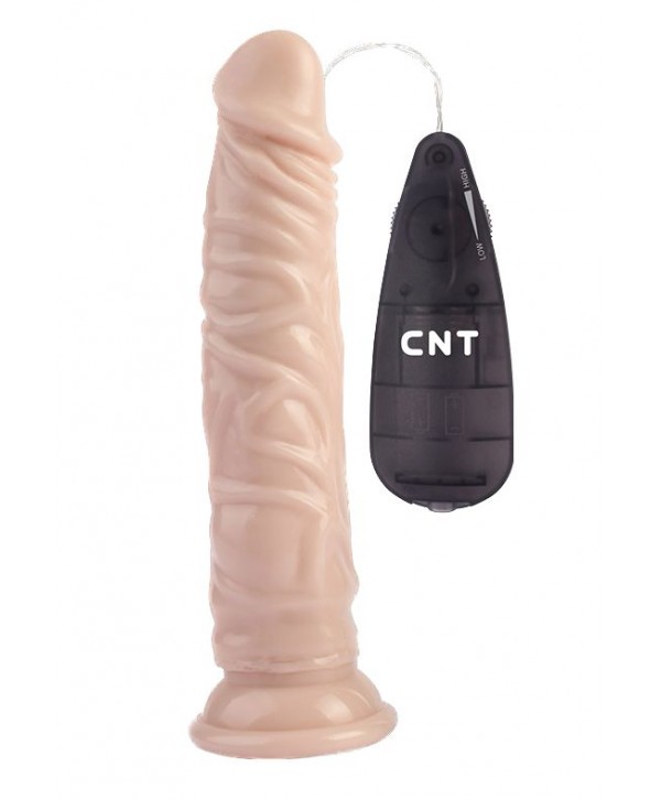 Телесный вибратор-реалистик 8.4 Stud Realistic Dildo - 21,4 см.