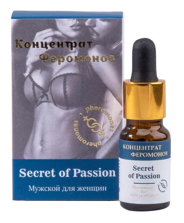 Мужской концентрат феромонов Secret of Passion - 9 мл.