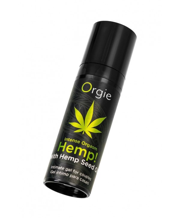 Возбуждающий интимный гель для пар ORGIE Hemp Intense Orgasm - 15 мл.