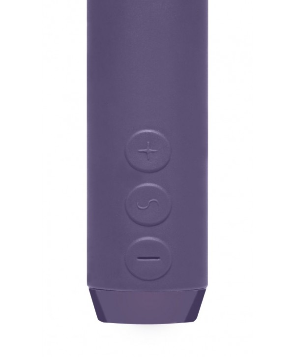 Фиолетовый мини-вибратор G-Spot Bullet - 11,4 см.