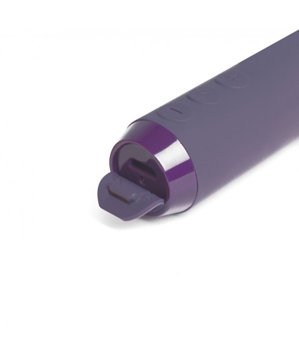 Фиолетовый мини-вибратор G-Spot Bullet - 11,4 см.