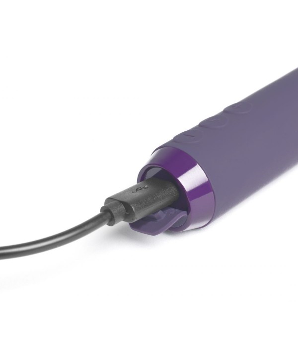 Фиолетовый мини-вибратор G-Spot Bullet - 11,4 см.