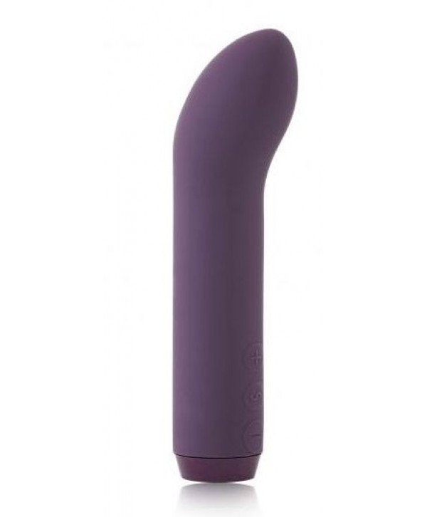 Фиолетовый мини-вибратор G-Spot Bullet - 11,4 см.