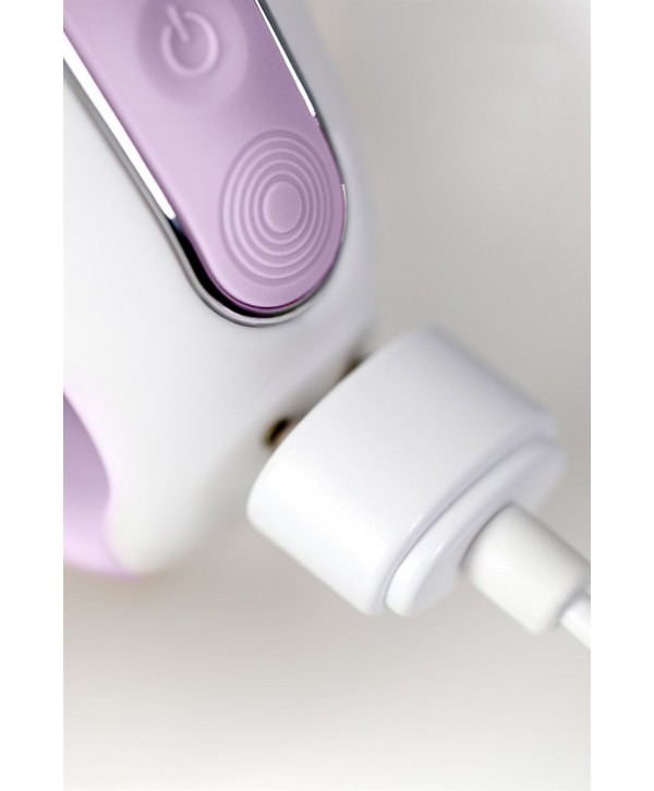 Сиреневый вибратор Satisfyer Charming Smile - 18,5 см.