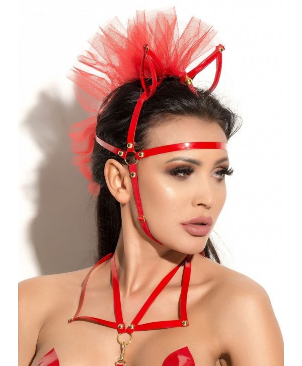 Маска с ушками Queen of hearts Allure