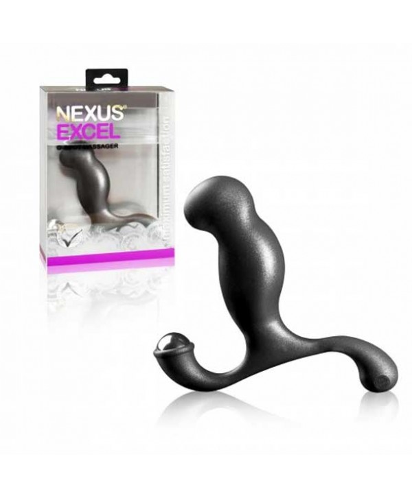 Черный стимулятор простаты Nexus Exel