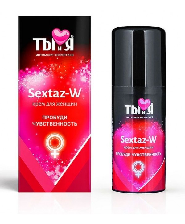 Крем Sextaz-W с возбуждающим эффектом для женщин - 20 гр.