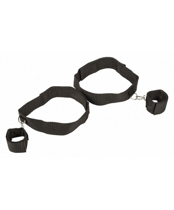 Оковы на цепочке Bondage Collection Thigh and Wrist Cuffs