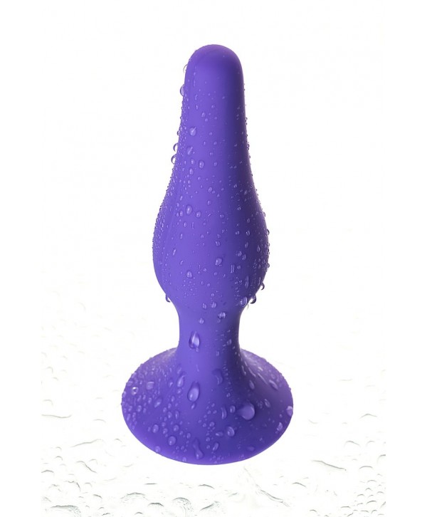 Фиолетовая анальная втулка Toyfa A-toys - 11,3 см.