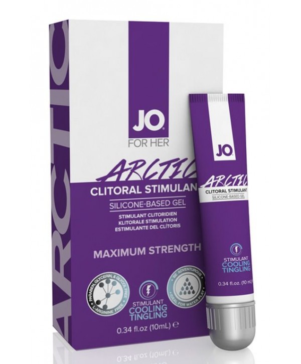 Возбуждающий гель с охлаждающим эффектом JO CLITORAL ARCTIC - 10 мл.