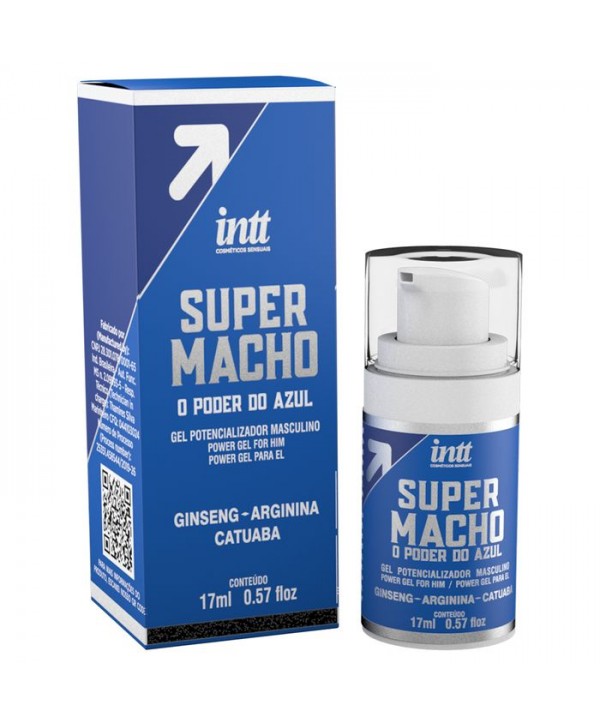 Мужской стимулирующий гель Super Macho - 17 мл.