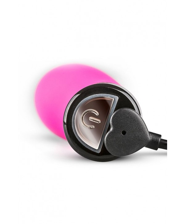 Розовый силиконовый мини-вибратор Lil Gspot - 13 см.