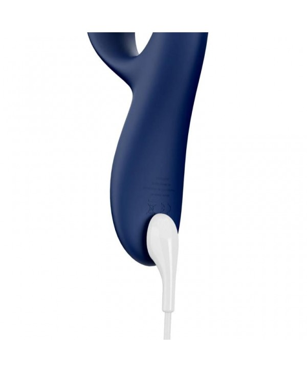 Темно-синий вибратор-кролик We-Vibe Nova 2 - 20,5 см.