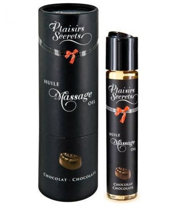 Массажное масло с ароматом шоколада Huile de Massage Gourmande Chocolat - 59 мл.