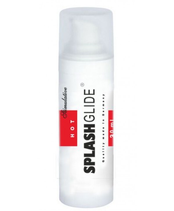 Возбуждающий лубрикант на водной основе Splashglide Hot Stimulative - 30 мл.