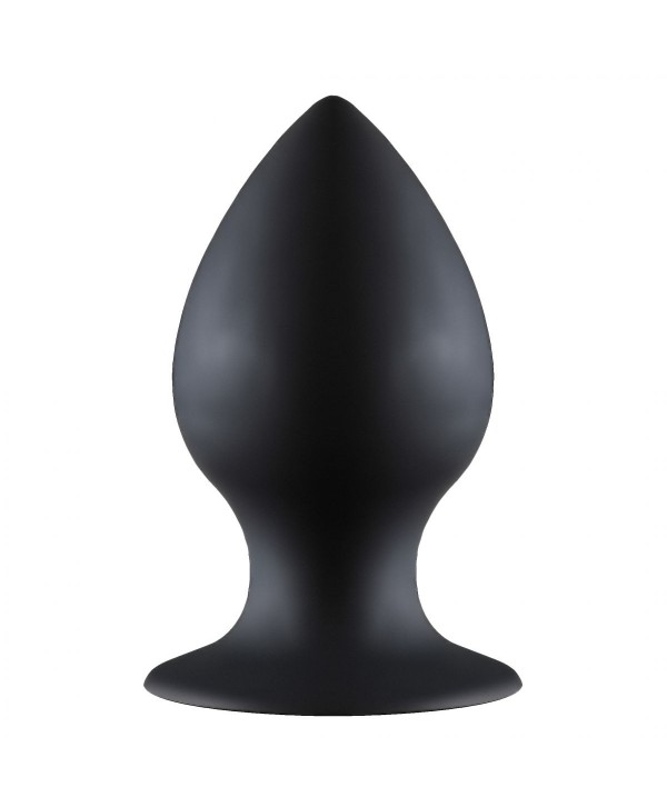 Чёрная анальная пробка Thick Anal Plug Large - 11,5 см.