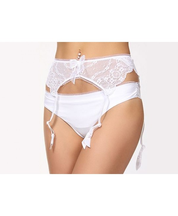 Роскошный кружевной пояс для чулок Frou-Frou