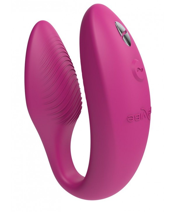 Розовый вибратор для пар We-Vibe Sync 2