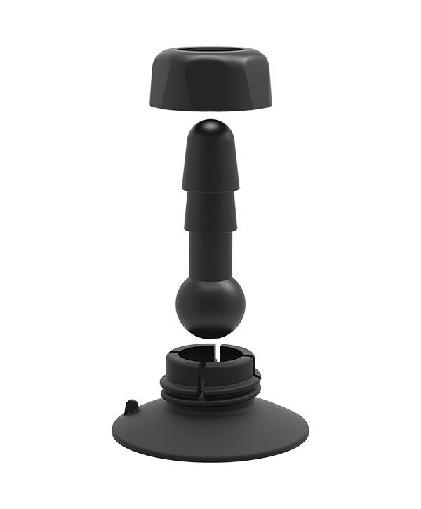 Плаг с присоской для фиксации насадок Deluxe 360° Swivel Suction Cup Plug