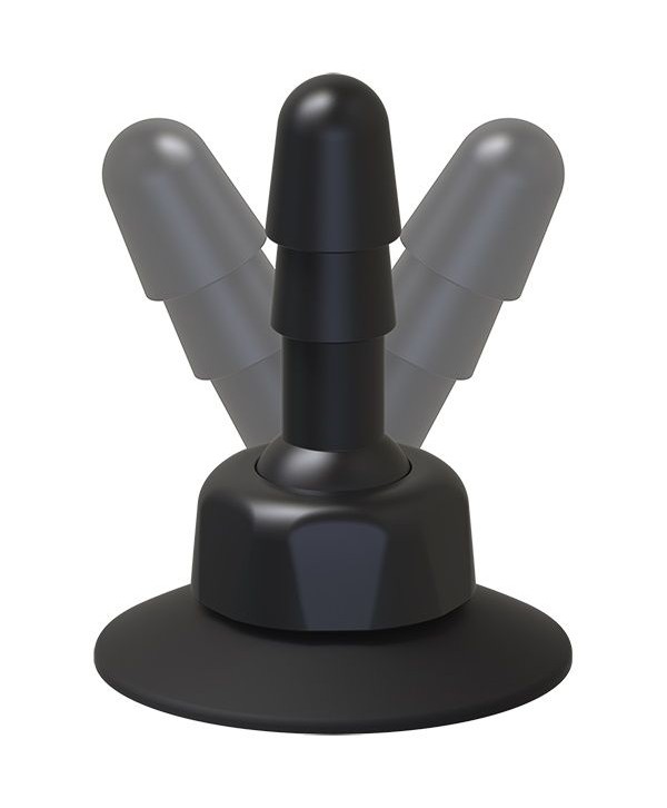 Плаг с присоской для фиксации насадок Deluxe 360° Swivel Suction Cup Plug