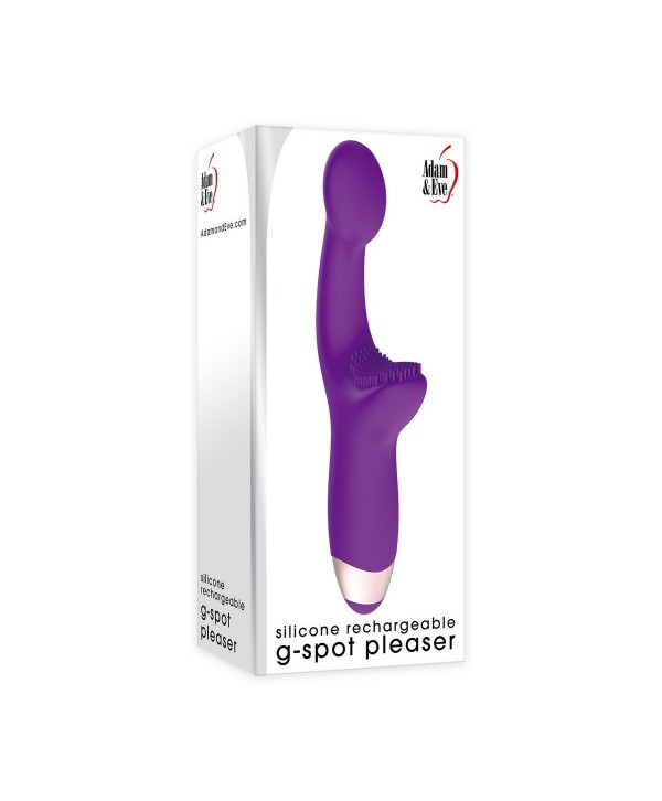 Фиолетовый массажёр для G-точки G-Spot Pleaser - 19 см.