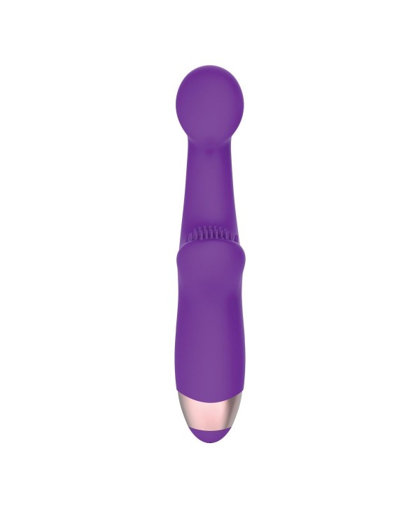 Фиолетовый массажёр для G-точки G-Spot Pleaser - 19 см.