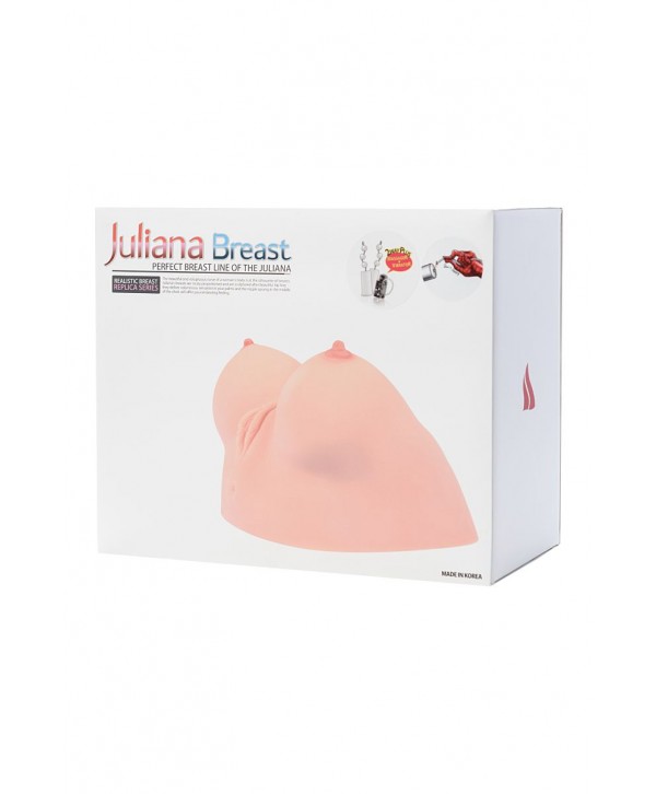 Мастурбатор Juliana Breast с вагиной