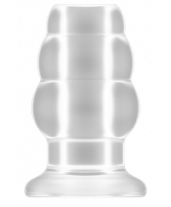 Прозрачная анальная пробка с тоннелем №51 Large Hollow Tunnel Butt Plug 5 Inch - 12,7 см.
